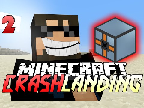Minecraft Crash Landing 2 - LAZY AUTOMATION