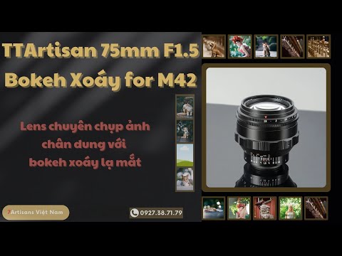 TTArtisan 75mm F1.5 chính hãng