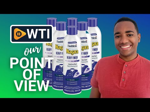 Heavy Starch Spray - WTI product video review