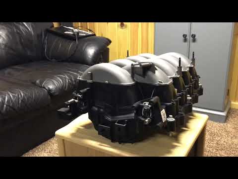 2018 Mustang GT Intake Manifold 3D Printed Lockout Install