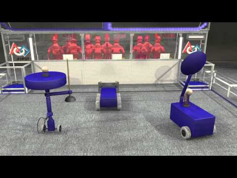 2014 FIRST FRC Game Animation - Aerial Assist