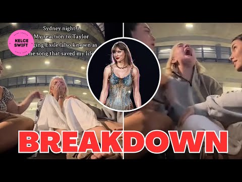 Taylor Swift superfan SUFFERS a hysterical BREAKDOWN outside of an Eras tour concert during Exile