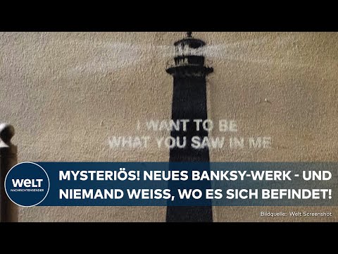BANKSY IN GROSSBRITANNIEN: Neues geheimnisvolles Kunstwerk mit Leuchtturm sorgt für Rätsel!