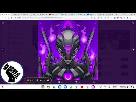 CNFT EARLY GEM MODERN SAMURAI THE ART IS FIRE, TEACHING THE LESSONS OF THE 5 X?