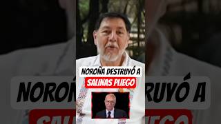 Senador Noroña de la 4T destruyó al empresario prianista Salinas Pliego!