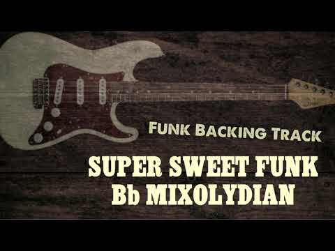 Funk Backing Track  // Bb Mixolydian