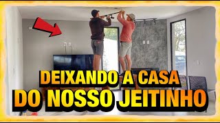 INSTALANDO as LUMINÁRIAS enquanto CUIDAM do JARDIM | Henrique Buttler