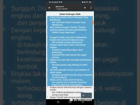 Dalam Lindungan Allah, Mazmur 91