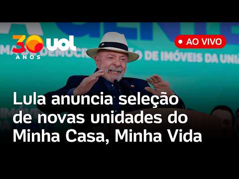 Lula fala ao vivo e anuncia a seleção de novas unidades do Minha Casa, Minha Vida Rural; assista