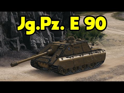 Jg.Pz. E 90: 9k DMG & 3 Kills – Epic Battle