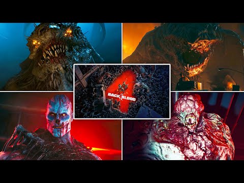 Back 4 Blood All Boss Fights - No Commentary