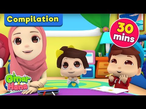 Compilation 30 MINUTES Alif Ba Ta | Nasheed for Kids | Omar & Hana Video