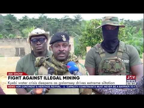 Fight Against Illegal Mining: Kyebi water crisis deepens as galamsey drives extreme siltation