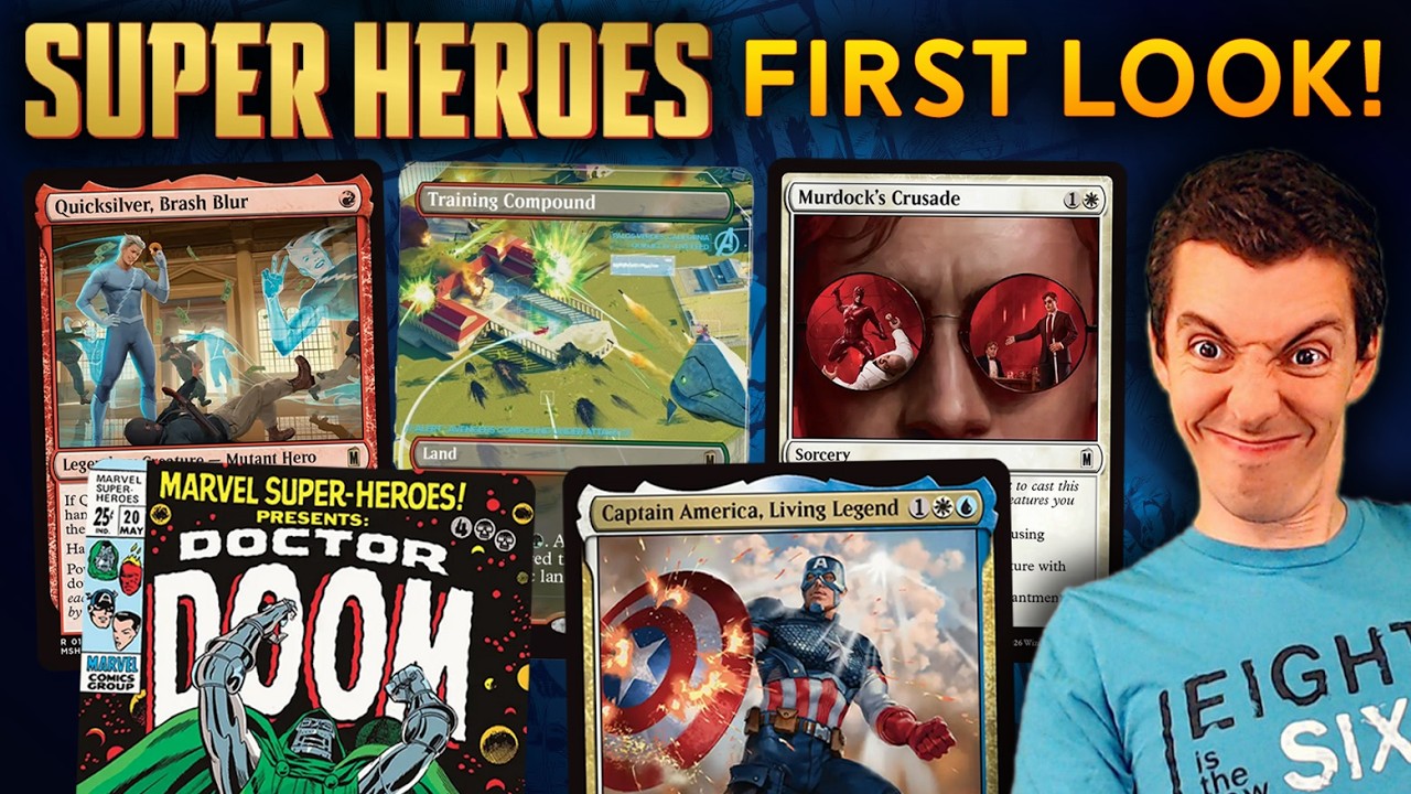 ⚪️ Marvel Super Heroes First Look! 🔵 Mechanics! ⚫️ Themes! 🔴 And More! 🟢