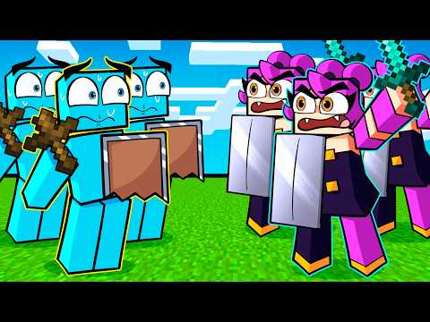Simulando uma Guerra na Minha Civilização no Minecraft!