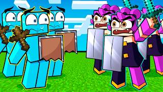 Simulando uma Guerra na Minha Civilização no Minecraft!