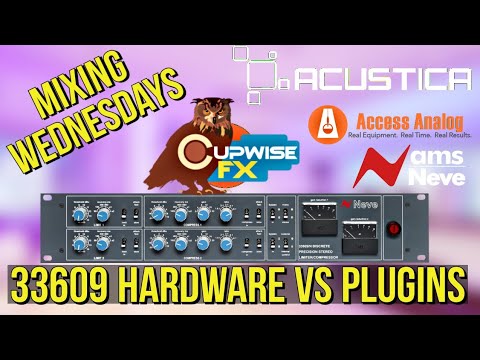 ACCESS ANALOG HARDWARE VS PLUGINS || NEVE 33609N vs Tim Cupwise (NEBULA) vs Acustica Audio Navy 2