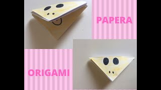 Come fare una papera di carta. Origami.