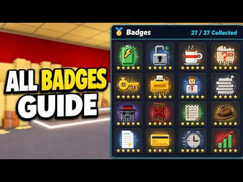 ALL BADGES GUIDE (HOW TO UNLOCK EVERY BADGE) in SHRED THE SECRETS Roblox