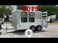 2019 Sundowner 2 Horse Bumper Pull Trailer | Dressing Room