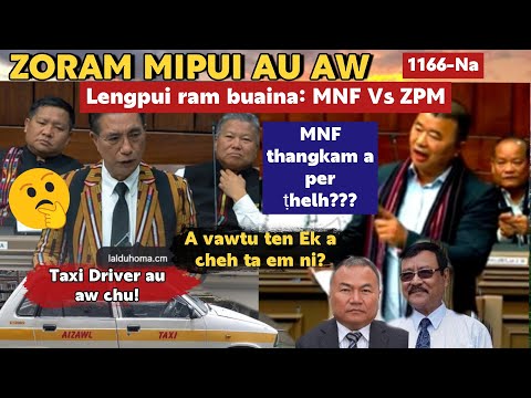 Zoram Mipui Au Aw 1166-Na| Opposition te thangkam a per ṭhelh em ni? 20.02.2026