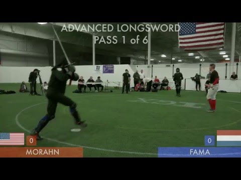 IGX 2015 Advanced Longsword Final (John Morahn v. Arto Fama)