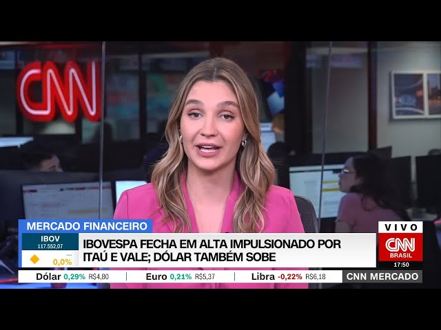 Ibovespa fecha em alta puxado por Itaú e Vale | CNN MERCADO – 20/07/2023