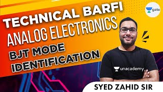 Download Lagu BJT Mode Identification | Analog Electronics | Technical Barfi | Gate 2022 | Zahid Sir Thumbnail