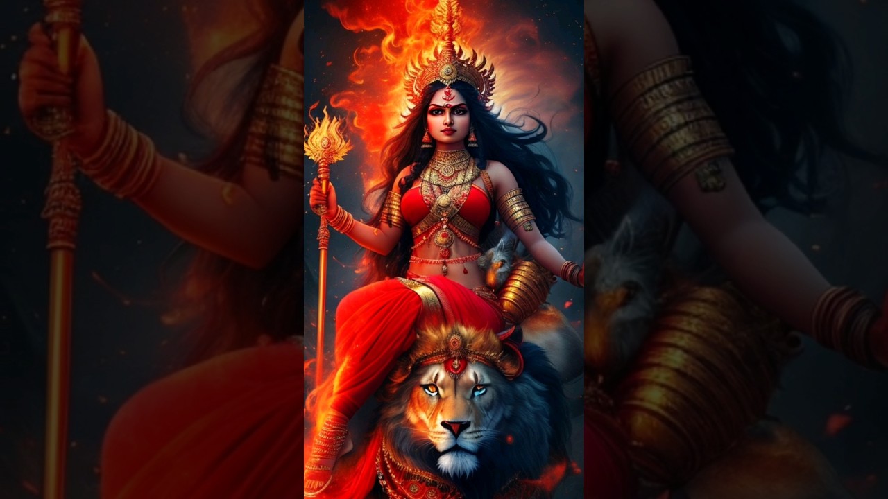 Ma Durga Avatar Ai Animation Status ll Ma Durga 4k status ll #viral #shortsfeed #shorts