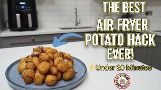 The Best Air Fryer Roast Potato Hack EVER!