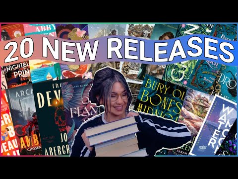 20 NEW BOOK RELEASES OF 2025 📚