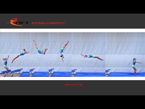 Turn10® 2018+ - Minitrampolin - Salto vw. gestreckt