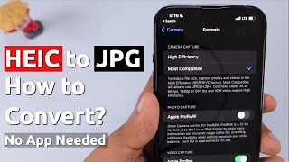 FREE HEIC to JPG Convert or Batch Convert in iPhone 🔥 NO APP DOWNLOAD