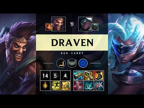 Draven ADC vs Senna - EUW Challenger Patch 25.14