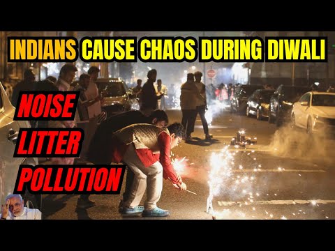 Chaos During Diwali - Noise, Litter, Pollution