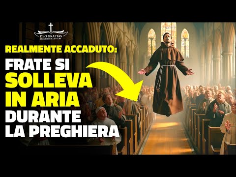 SCONVOLGENTE: religioso si solleva levitando durante la SANTA MESSA