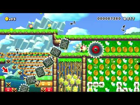 天使の心で作ったわくわく爽快簡単スピードラン　SPEED RUN by XxフジサイダーxX - SUPER MARIO MAKER - NO COMMENTARY 1bh
