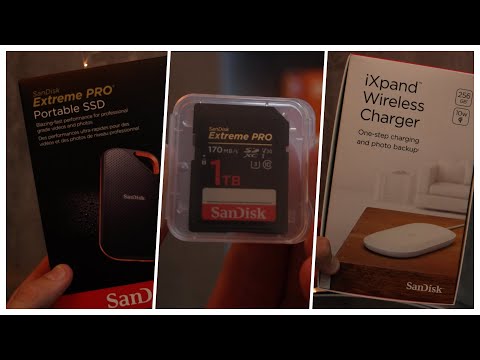 SanDisk IFA 2019 - 1 TB Extreme Pro SD, Extreme Pro Portable SSD und iXpand Wireless Charger