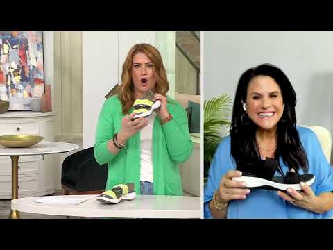 Clarks Cloudsteppers Stretch Sport Sandals - Mira Coast on QVC