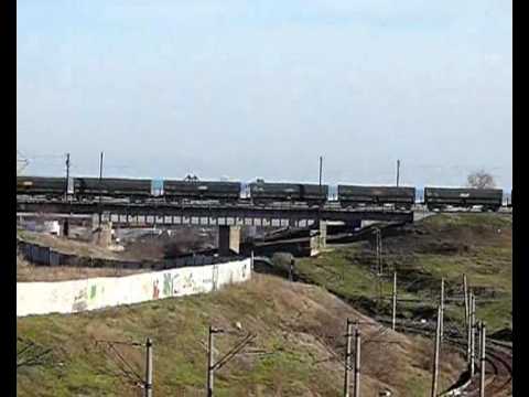 Irone Train from Constantza CFR 060 EA,29.12.2009..wmv