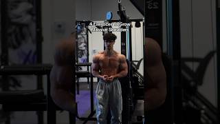 4 Exercises To Grow Massive Shoulders 🦾