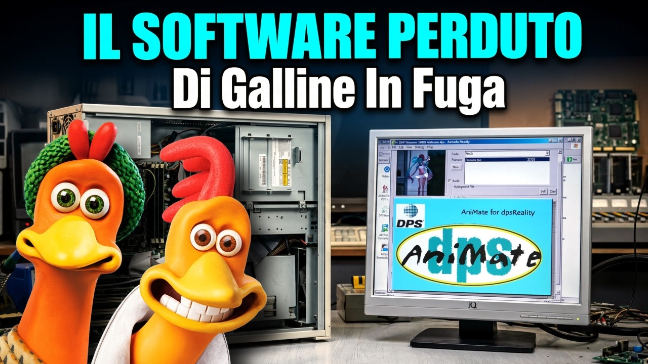 PVR AniMate: il software perduto di "Galline In Fuga" - Vi svelo i segreti del cinema a passo uno.