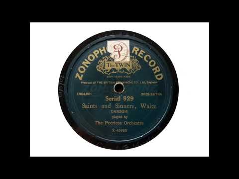 Zonophone Orchestra, conducted by Eli Hudson - Saints and Sinners (Davson) (1912)