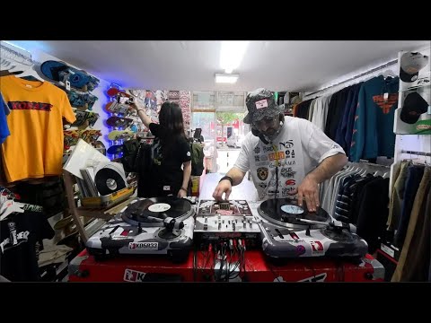 Full vinyl 90s Hip-Hop classics  / Mix by DJ Doobie Kutz / Kobazz skate shop  vol 9.