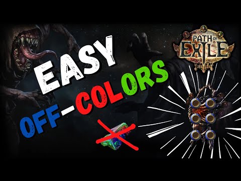 How to get EASY off-colors and white sockets! - Path of Exile -Tips & Tricks - 2022 v3.17