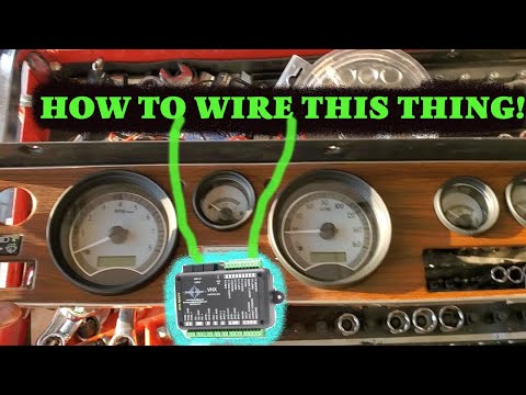 HOW TO WIRE UP VHX DAKOTA DIGITAL GAUGES FOR MY LS SWAP!