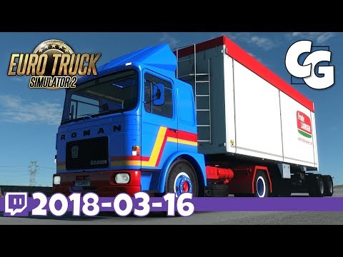 ETS2 - VOD - 2018-03-16 - ROMAN Diesel "Reloaded" - ETS2 1.30 Gameplay