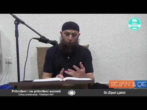 Bitnost dobrovoljnih namaza (nafila) - dr. Zijad Ljakić