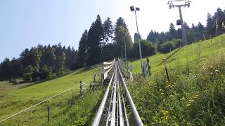 preview picture of video 'Wiegand Alpine Coaster Arena Coaster Zell am Ziller 2012 Onride POV'