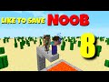 Minecraft: FAMILY ISLAND MODERN HOUSE BUILD CHALLENGE - NOOB vs PRO vs HACKER vs GOD in Minecraft